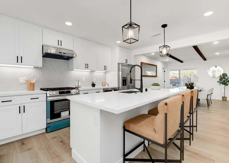 Occupied Home Staging example